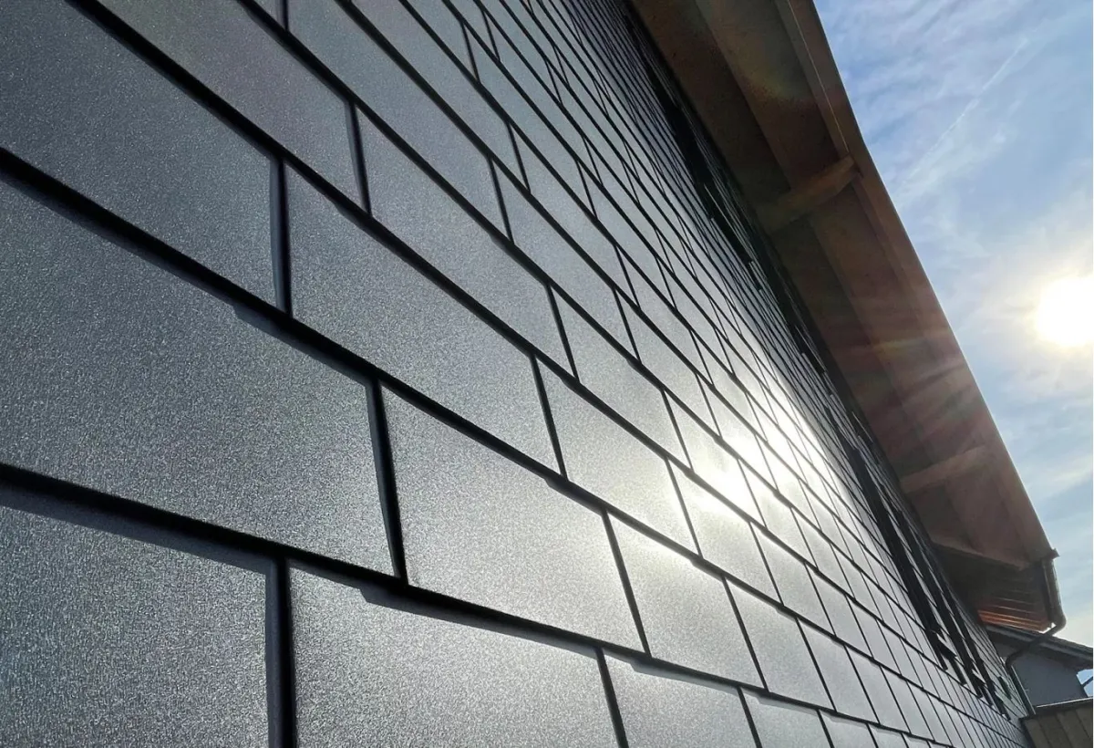 Réalisation Alpha Couverture — Toiture aluminium