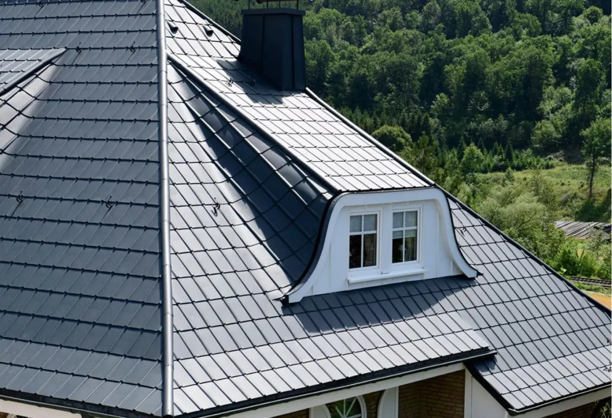 Réalisation Alpha Couverture — Toiture aluminium